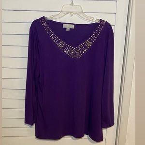Carolyn Taylor Size XL long sleeve shirt